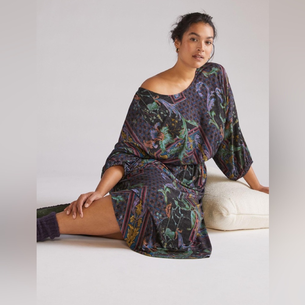 Anthropologie Dolman-Sleeved Maxi Dress
